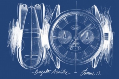 致敬经典 帕玛强尼Bugatti Aérolithe腕表