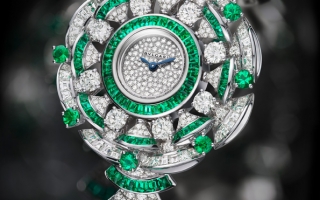宝格丽DIVA系列祖母绿高级珠宝腕表 荣获第14届日内瓦高级钟表大赏（GPHG）“最佳珠宝腕表”奖