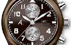 万国表飞行员计时腕表“最后的飞行”特别版铂金款将在苏富比拍卖