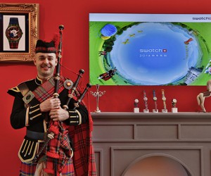 苏格兰风情闪耀金冬 斯沃琪 2014 冬季系列腕表