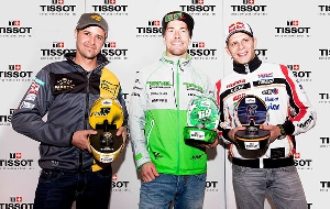 精准时计•与时并竞 天梭竞速系列MotoGPTM2015限量版完美首秀