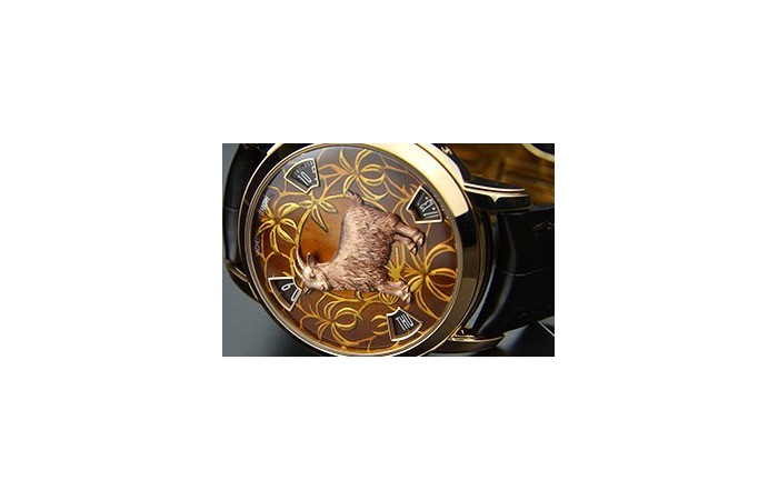 传承手工艺术 江诗丹顿艺术大师系列羊年限量玫瑰金款腕表图赏