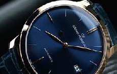 诱人的一抹蓝 芝柏1966系列腕表实拍图赏