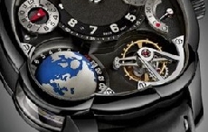 高珀富斯推出新款双时区钛金属黑色腕表