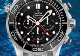 旅行潛水 品鑒歐米茄海馬系列300米潛水GMT腕表