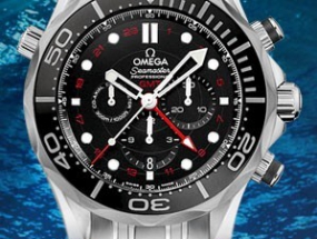 旅行潜水 品鉴欧米茄海马系列300米潜水GMT腕表