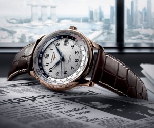庆贺新加坡独立50周年 浪琴推出名匠GMT限量腕表