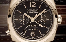 一脉相承的纯正 品鉴沛纳海限量Radiomir 1940八日动力储存两地时间单按把计时红金腕表