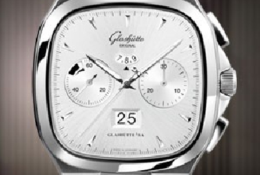 腕表之家首页 格拉苏蒂原创手表 复古系列 七零年代大日历计时腕表