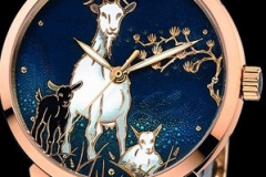 雅典表于2015年隆重推出《鎏金羊年腕表》