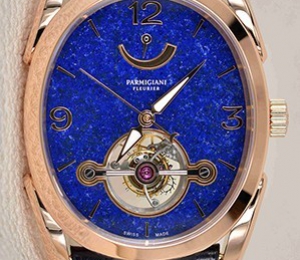 星空般的梦幻 帕玛强尼Ovale Tourbillon Lapis Lazuli腕表