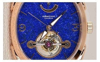星空般的夢幻 帕瑪強尼Ovale Tourbillon Lapis Lazuli腕表