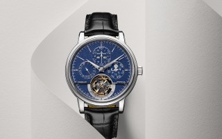 积家Master Grande Tradition Tourbillon Cylindrique à Quantième Perpétuel 超卓传统万年历圆柱游丝陀飞轮大师系列腕表