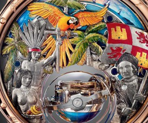 探索美洲大地 真力时发布尊贵系列哥伦布飓风大航海凯旋版腕表 