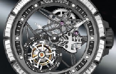 跨界融合 品鉴罗杰杜彼Excalibur Spidr系列飞行陀飞轮镶钻腕表