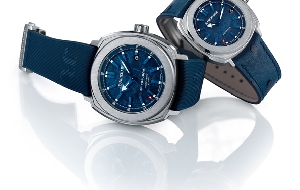 尚维沙Terrascope系列迄今最大探险 蓝色动感表盘腕表