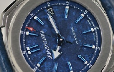纹理动感 尚维沙全新蓝色Terrascope腕表