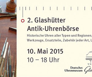 第二届“古董表市场”活动即将在德国格拉苏蒂钟表博物馆举行