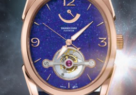 梦幻星空 品鉴帕玛强尼Ovale Tourbillon Lapis Lazuli腕表