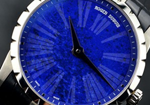 让人着迷的蓝色盘 罗杰杜彼Excalibur系列腕表图赏