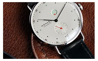 极简的德式风格 NOMOS Metro系列腕表时尚大片