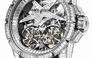 ROGER DUBUIS罗杰杜彼与2015年钟表与奇迹——亚洲高级钟表展（WATCHES&WONDERS 2015） ASTRAL SKELETON星际镂空时计璀璨于浩瀚星海