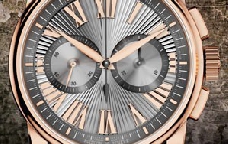 精准与古典的完美融合 品鉴罗杰杜彼Hommage系列玫瑰金计时腕表