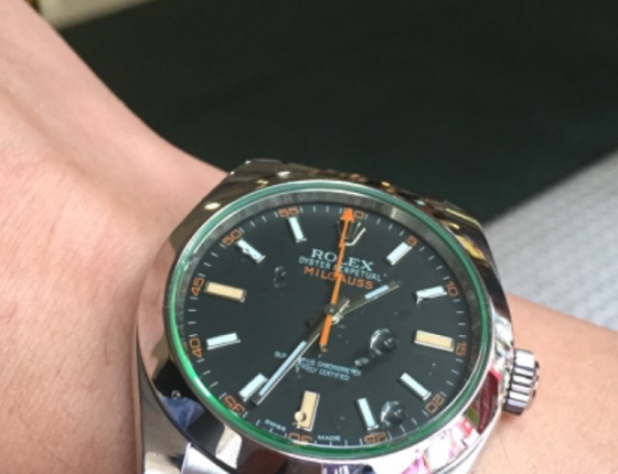 多亏你的陪伴 劳力士MILGAUSS