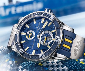 瑞士雅典表推出《航海潛水限量腕表》，紀念出任 Artemis 帆船賽隊合作伙伴