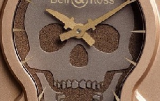 护身符腕表：Bell & Ross BR01 Skull Bronze
