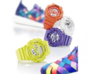 G-SHOCK S Series for Lady GMA-S110HT系列丝丝暖意的初秋针织图纹