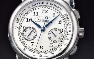 朗格为2015年“钟表与奇迹”呈现1815 Chronograph白金手表