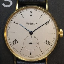 简洁优雅的小三针  NOMOS LUDWIG