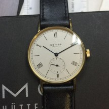 简洁优雅的小三针  NOMOS LUDWIG