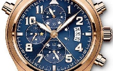 苏富比将拍卖万国表飞行员追针计时腕表“小王子”红金特别版