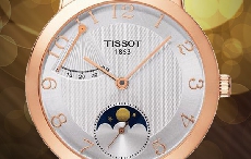 别具匠心的优雅 品鉴天梭T-GOLD系列玫瑰金月相腕表