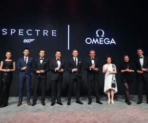 欧米茄携手丹尼尔•克雷格 庆祝《007:幽灵党》在华盛大上映