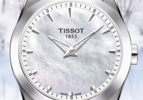 清新雅致 品鑒天梭T-CLASSIC系列白色珍珠貝母表盤腕表