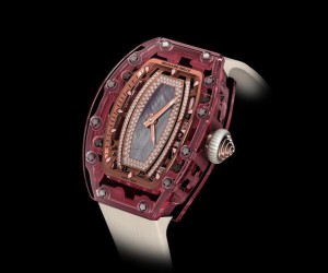 理查德米勒推出RM 07-02粉红蓝宝石女装腕表