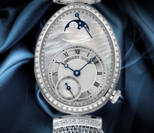 優雅配飾 品鑒寶璣那不勒斯王后系列8908白金鑲鉆腕表