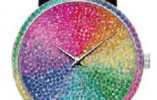 时尚前卫 迪奥La D de Dior系列彩虹腕表