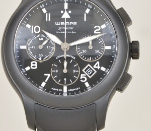 精準穩定 WEMPE ZEITMEISTER飛行員陶瓷計時腕表