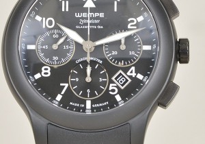 精準穩定 WEMPE ZEITMEISTER飛行員陶瓷計時腕表