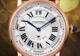 典雅高贵 品鉴卡地亚ROTONDE DE CARTIER系列腕表