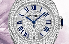 璀璨之钥 品鉴卡地亚CLÉ DE CARTIER系列镶钻腕表