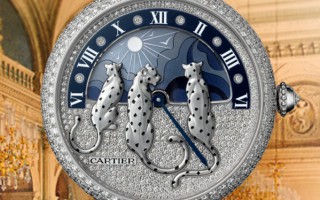 神秘猎豹 品鉴卡地亚创意宝石腕表系列女士复杂功能腕表