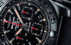 百年灵终极飞行计时腕表的全新演绎 百年灵终极计时黑钢腕表(Chronomat 44 Blacksteel)