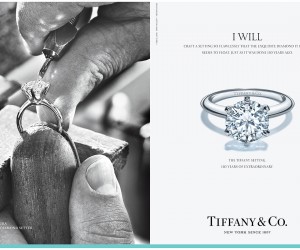 蒂芙尼庆贺Tiffany®Setting六爪镶嵌钻戒130年璀璨传奇 全新传播“我愿意”