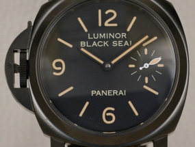 沛纳海Luminor Black Seal 8日动力储存左撇子腕表品鉴