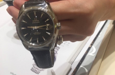 简单深蓝  欧米茄至臻同轴